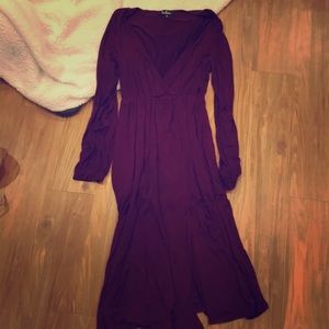 Lulus midi slit dress